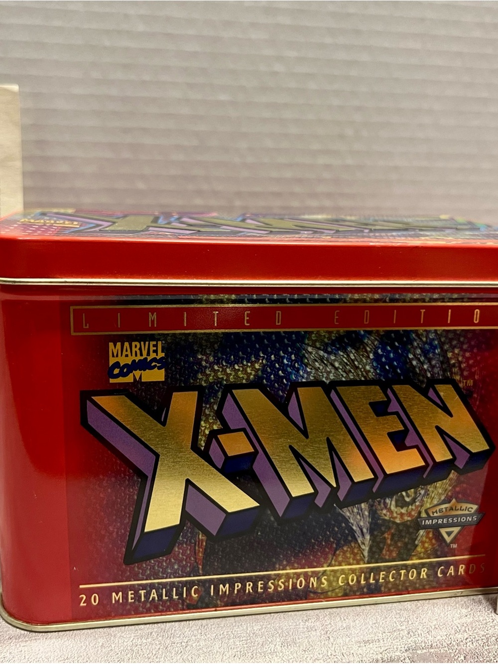 X-Men Limited Edition Metallic Card Set